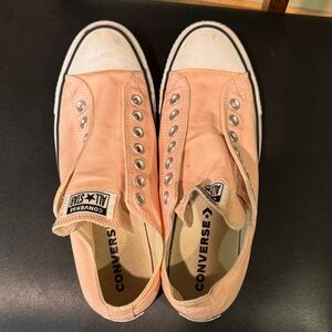Converse Coral Slip-On Shoes